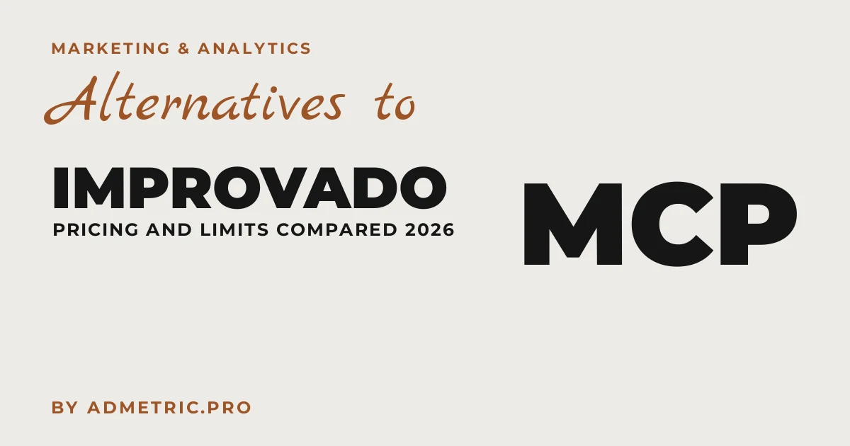 Improvadoの代替：価格と制限を比較